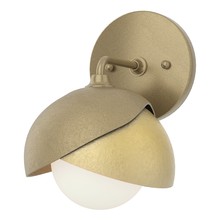 Hubbardton Forge - Canada 201374-SKT-84-86-GG0711 - Brooklyn 1-Light Double Shade Bath Sconce