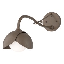 Hubbardton Forge - Canada 201377-SKT-05-05-GG0711 - Brooklyn 1-Light Double Shade Long-Arm Sconce