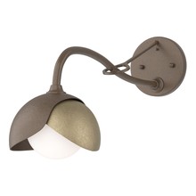 Hubbardton Forge - Canada 201377-SKT-05-84-GG0711 - Brooklyn 1-Light Double Shade Long-Arm Sconce