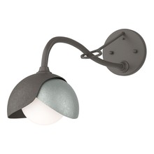 Hubbardton Forge - Canada 201377-SKT-07-82-GG0711 - Brooklyn 1-Light Double Shade Long-Arm Sconce