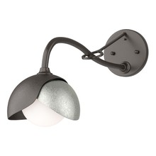 Hubbardton Forge - Canada 201377-SKT-14-85-GG0711 - Brooklyn 1-Light Double Shade Long-Arm Sconce