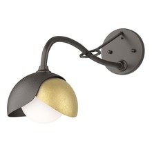 Hubbardton Forge - Canada 201377-SKT-14-86-GG0711 - Brooklyn 1-Light Double Shade Long-Arm Sconce