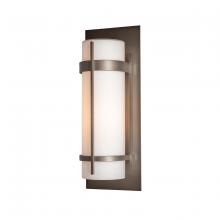 Hubbardton Forge - Canada 305894-SKT-77-GG0037 - Banded Large Outdoor Sconce