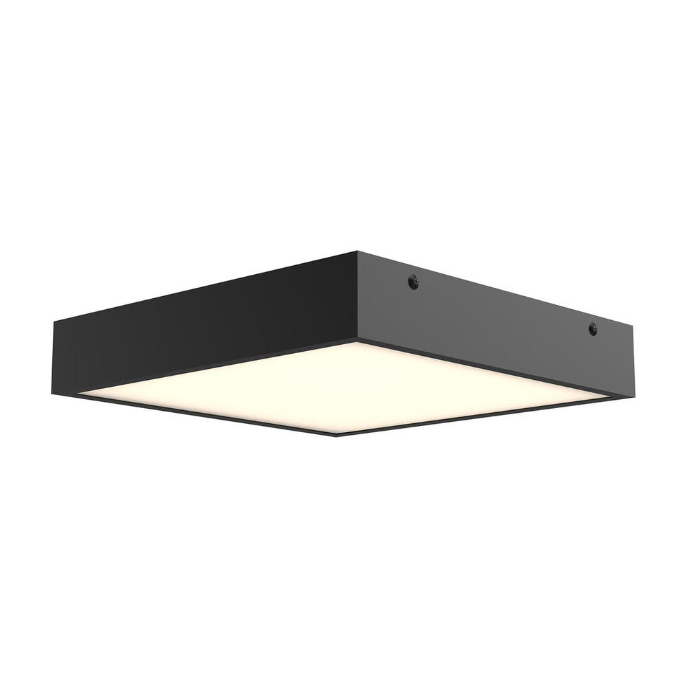 Sydney 11-in Matte Black LED Flush Mount