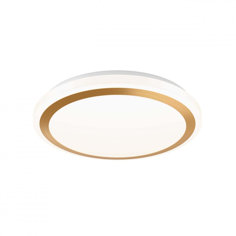 Round Glass Flush Mount