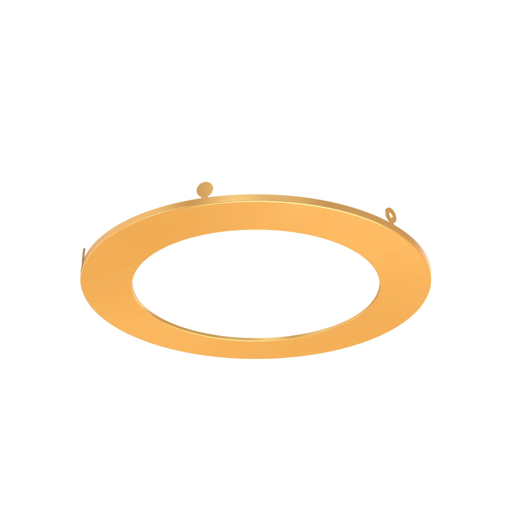 6in Trim Round, Gold