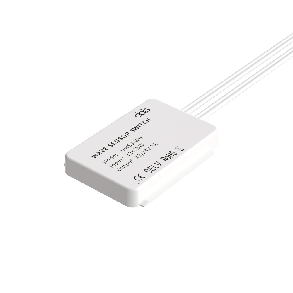 Wave sensor switch, 12-24v, 3A - White