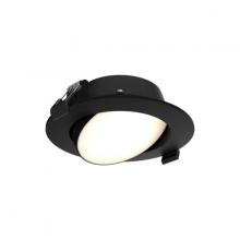 Dals GPN4-CC-V-BK - Multi CCT Round gimbal recessed light - universal 120V-347V, 0-10V dimming