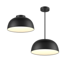 Dals NAPF20-CC-BK - 20in 2-1 Pendant and Flush mount, 6 stems