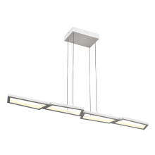 Dals PDL44-3K-WH - 120V Linear LED geometric pendant