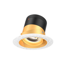 Dals RC04-CC-20-GMBGD-TL - 4in Modular Downlight, 5CCT, 20 degree Beam Angle, Gimbal Reflector, Gold, Trimless