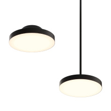 Dals TLPF12-CC-UNV-BK - 12in trimless 2in1 with stems, 5CCT, 120-347v, 0-10v/Triac - Black