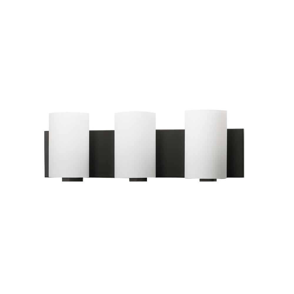 Atlas - 3 Light Vanity in Black