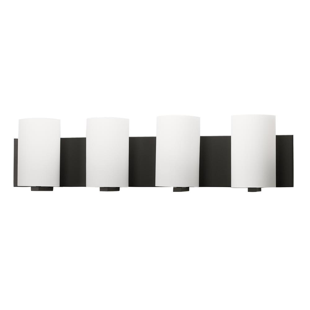 Atlas - 4 Light Vanity in Black