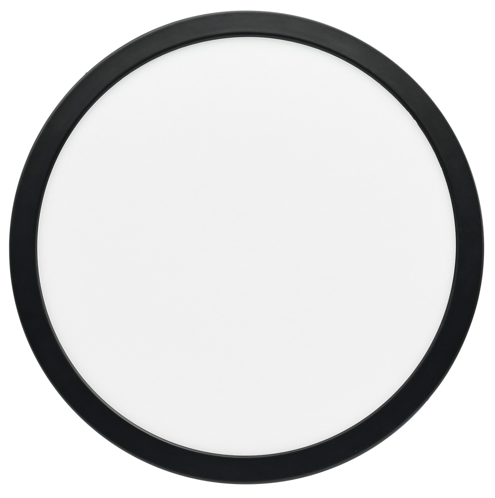 Disc- LED 5CCT 7" Flush Mount in Black