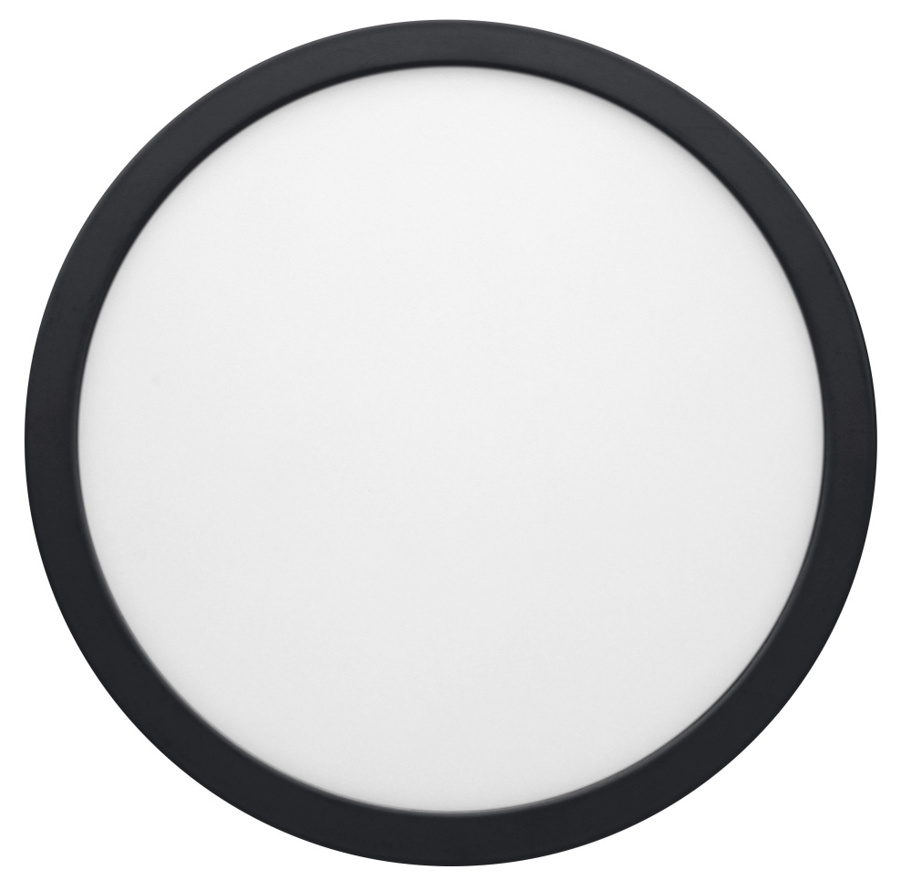 Disc- LED 5CCT 9" Flush Mount in Black