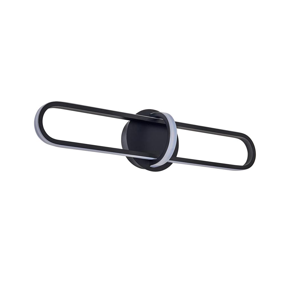 Cassini - LED Black Wall Light