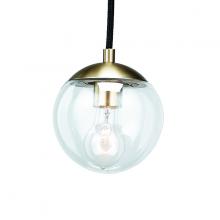 Russell Lighting 288-006/SG/CL - Eclipse Pendants Soft Gold