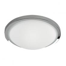 Russell Lighting 317-512/CHR - Halo Flush Mount Polished Chrome