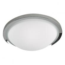 Russell Lighting L317-515/19 - Halo - LED 15" Flush Mount in Chrome with Opal Glass