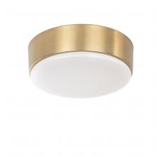 Russell Lighting FM7611/SG - Aylin - LED 3CCT 11" Flush Mount in Soft Gold with Arylic Lens