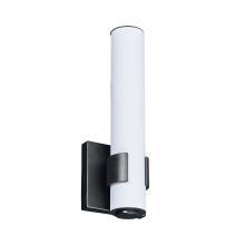 Russell Lighting L730-601/BLK - Robson - LED Wall Sconce in Black with Acrylic Lens
