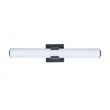 Russell Lighting L730-622/BLK - Robson - LED Wall/Vanity in Black with Acrylic Lens