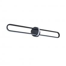 Russell Lighting L745-636/BLK - Cassini - LED Black Vanity Light