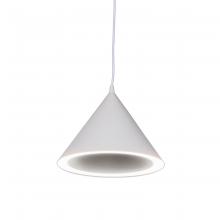 Russell Lighting PD1191/WH - Trulli - 18" LED Pendant in White