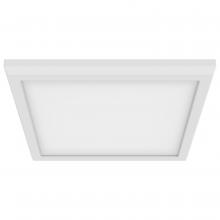 Nuvo 62/1729 - Blink Pro - 13W; 9in; LED Fixture; 3000K; Square Shape; White Finish; 120V/277V; 0-10V Dimming