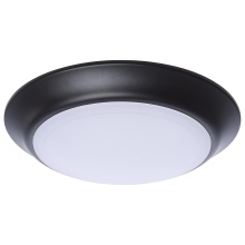 Nuvo 62/1803R1 - 7 Inch LED Disk Light; 27K/3K/35K/4K/5K CCT Selectable; Bronze Finish
