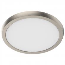 Nuvo 62/1923 - Blink Performer - 11 Watt LED; 9 Inch Round Fixture; Brushed Nickel Finish; 5 CCT Selectable