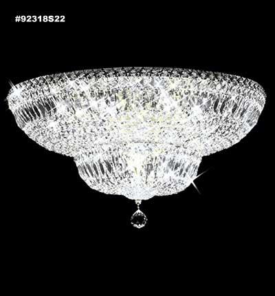 Prestige All Crystal Flush Mount