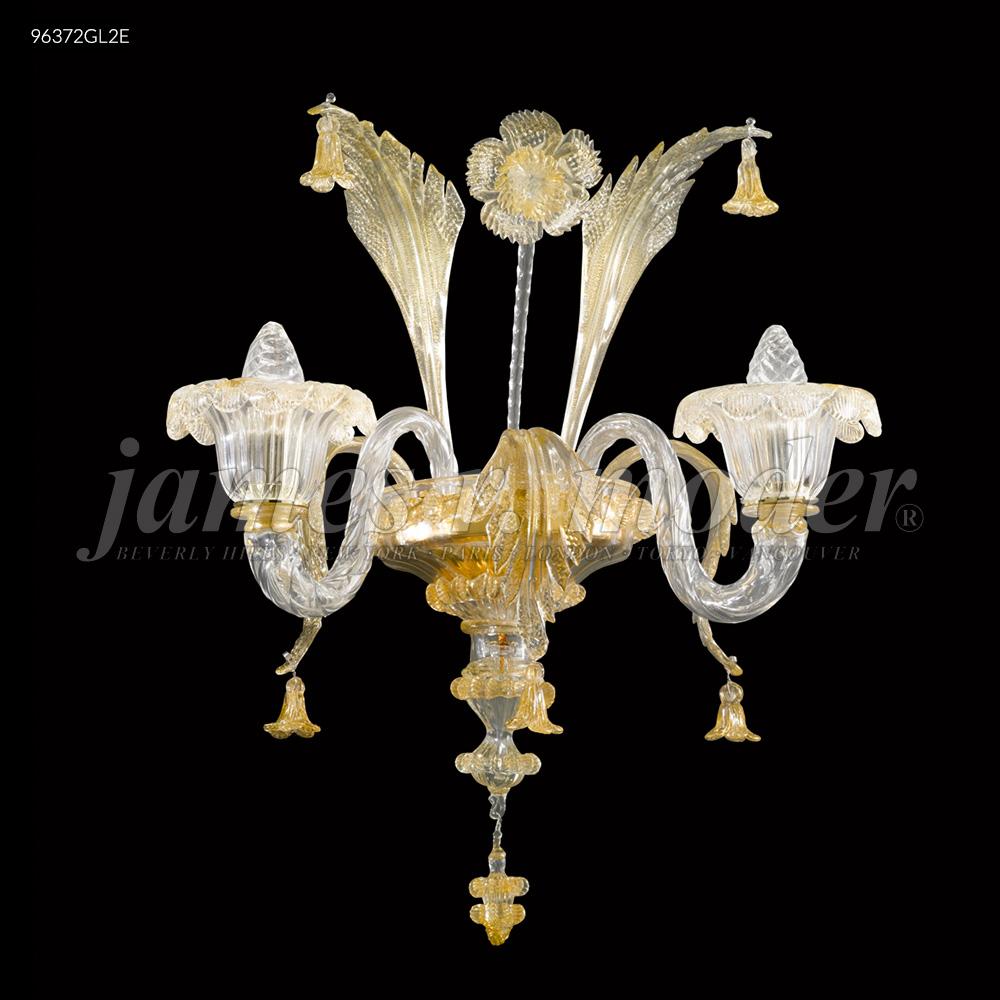 Murano Collection 2 Arm Wall Sconce