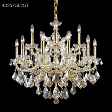 James R Moder 40257GL0GT - Maria Theresa 15 Light Chandelier