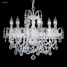 James R Moder 40726S22 - Regalia 6 Arm Chandelier