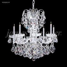 James R Moder 94208S00-XF - Vienna 8 Glass Arm Chandelier