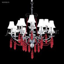 James R Moder 96009S2BA-71 - Tassel Collection 12 Arm Chandelier