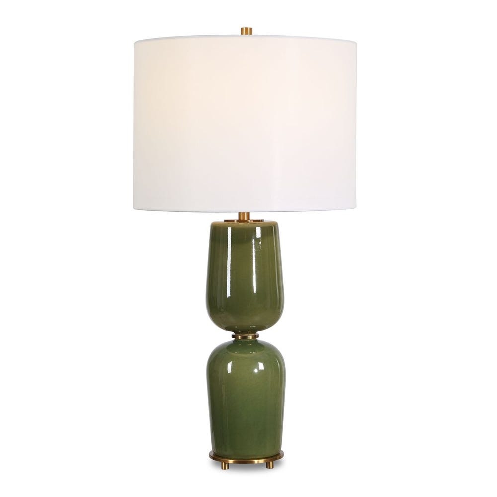 Uttermost Meyer Green Table Lamp