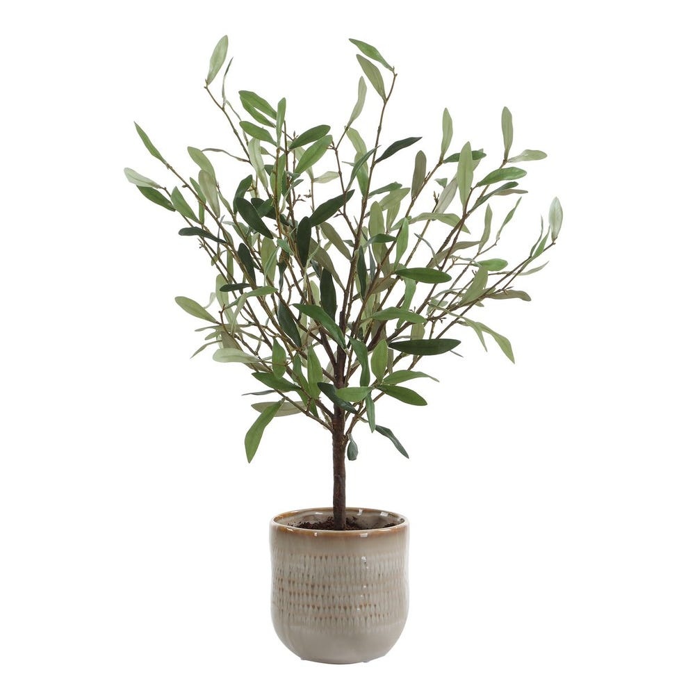 Uttermost Solea Olive Accent & Textured Vase