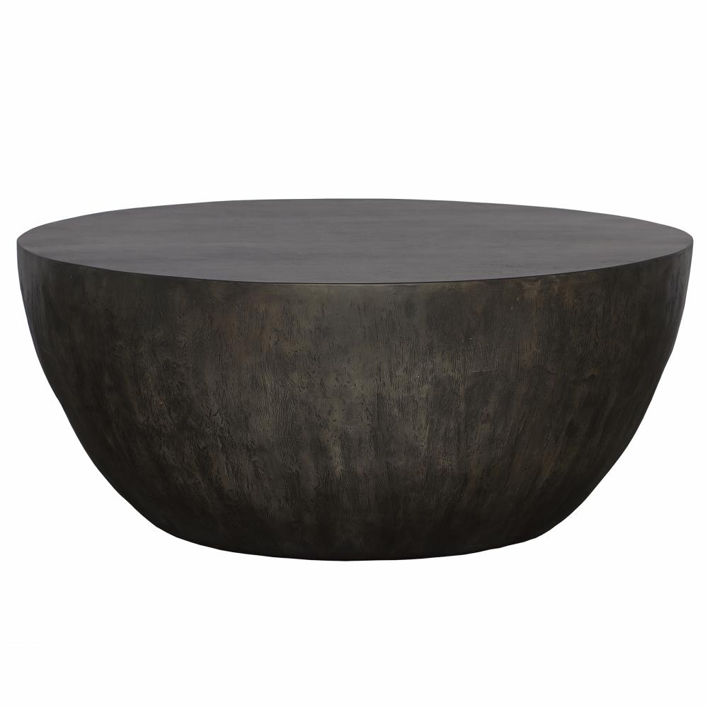 Uttermost Lark Round Wood Coffee Table