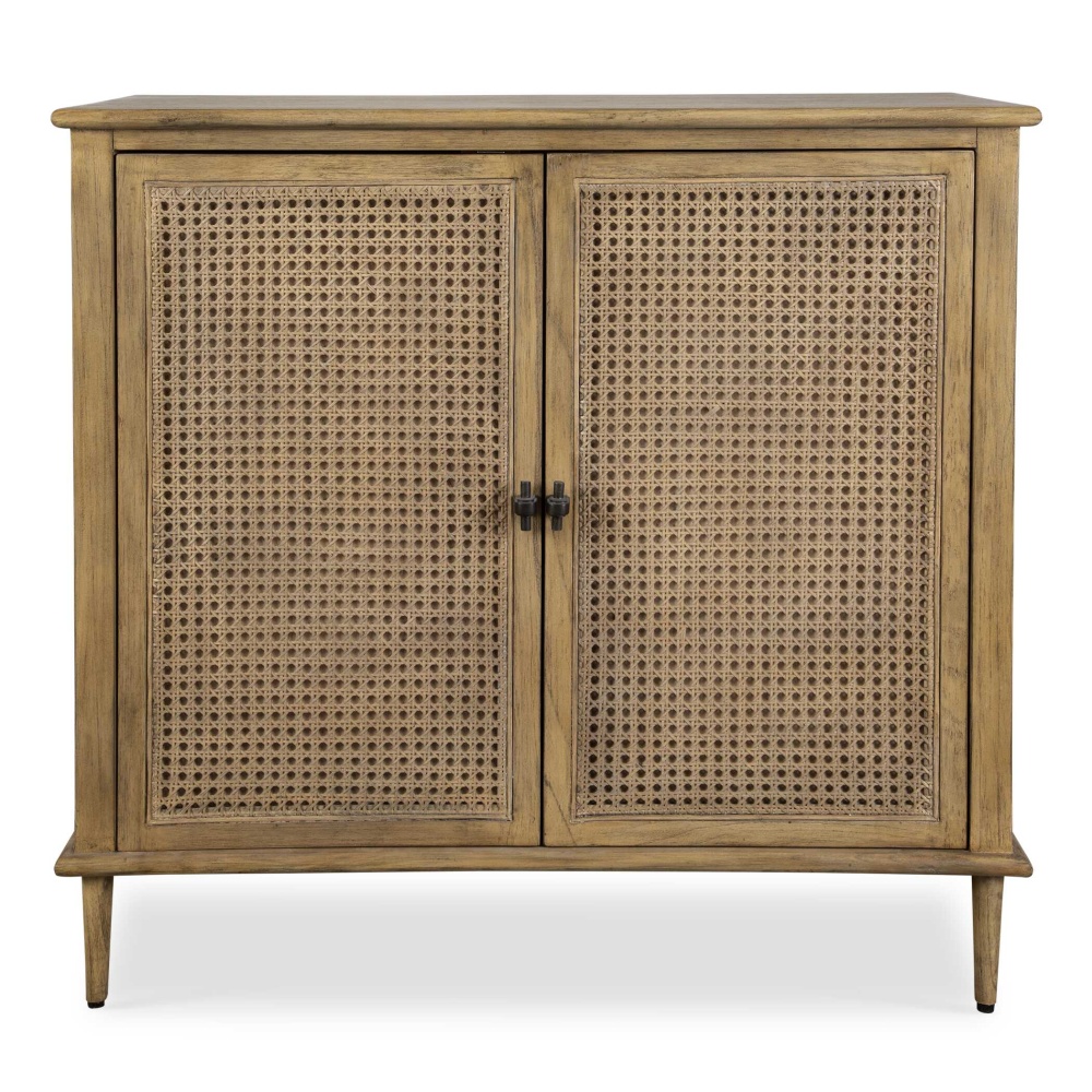 Uttermost Coast 2 Door Rattan Cabinet