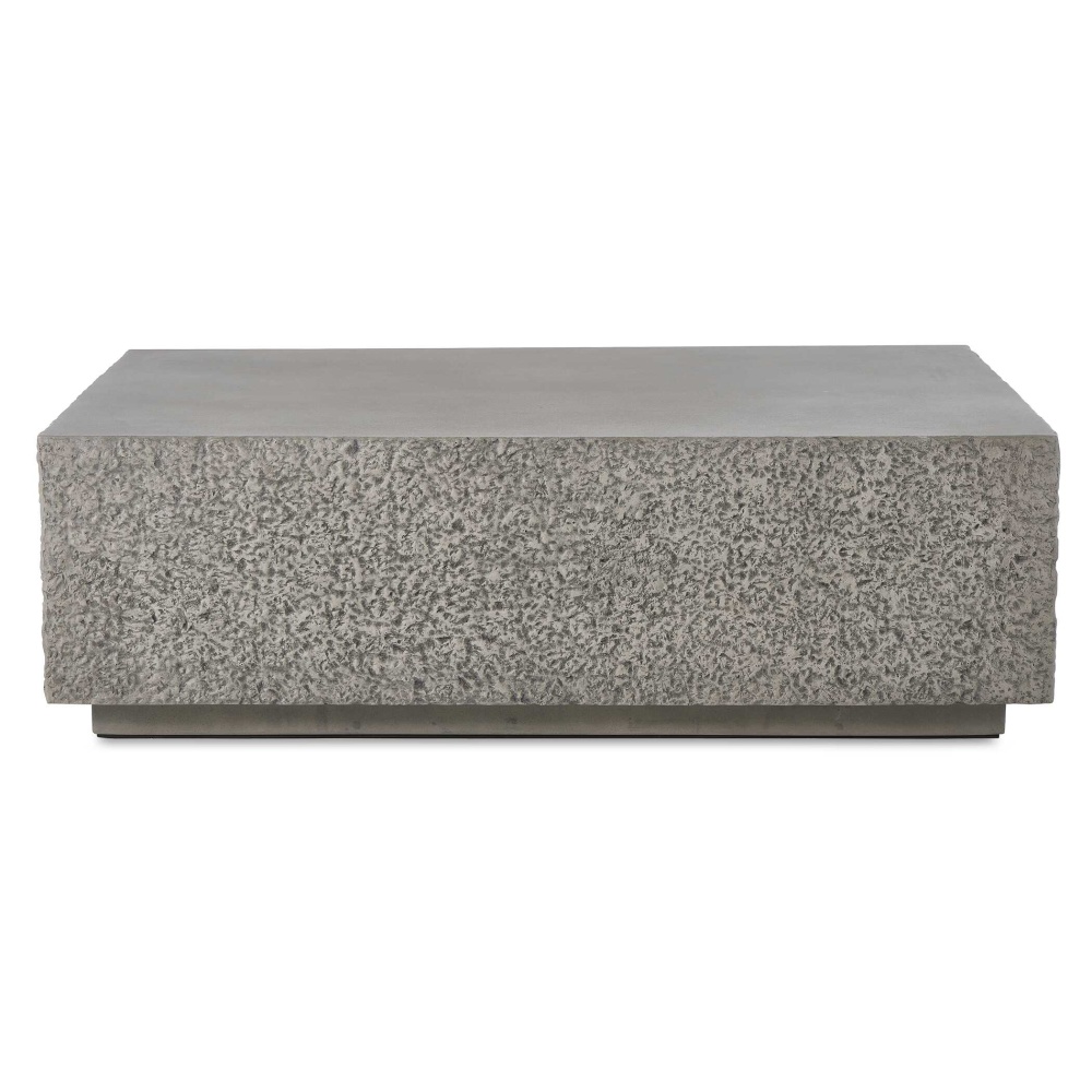 Uttermost Hesston Outdoor Concrete Coffee Table