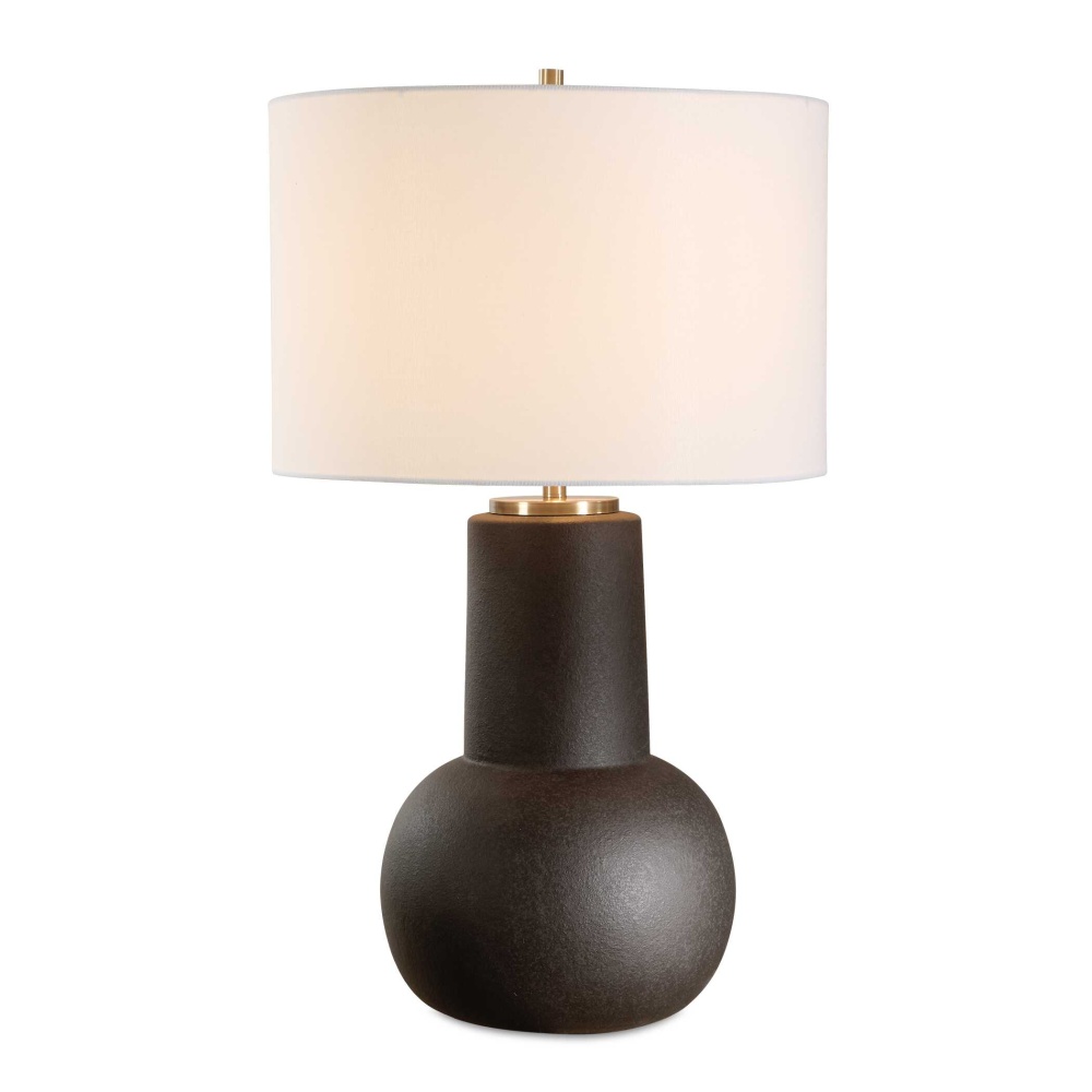 Uttermost Robson Rustic Bronze Table Lamp
