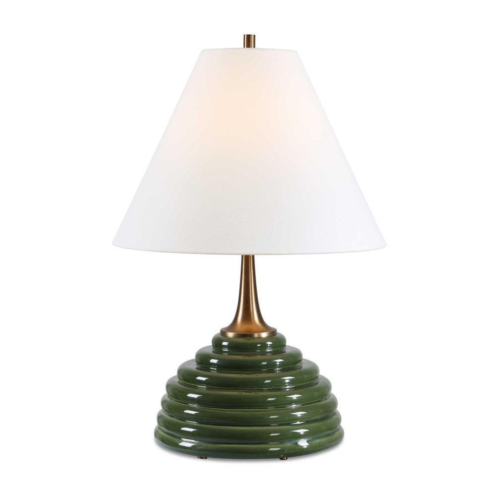 Uttermost McKay Dark Green Table Lamp