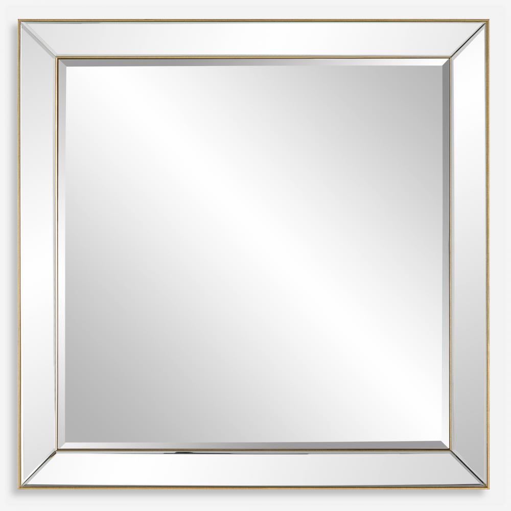 Lytton Gold Square Mirror