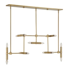 Uttermost 21640 - Uttermost Cadre 14 Light Modern Linear Pendant