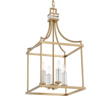 Uttermost 21644 - Uttermost Montreal 4 Light Brass Lantern Pendant