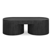 Uttermost 50353 - Uttermost Isbell Black Stained Coffee Table