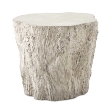 Uttermost 50196 - Uttermost Oakmont White Outdoor Side Table